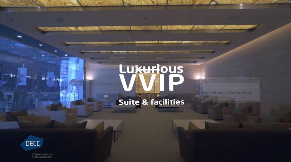 Escenario futurista: así es el Centro de Exposiciones y Convenciones de Doha, donde se celebrará el sorteo del Mundial de Qatar