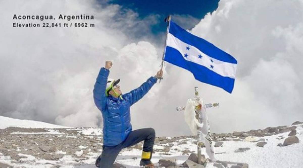 Ronald Quintero, el hondureño que quiere hacer historia en subir al Monte Everest