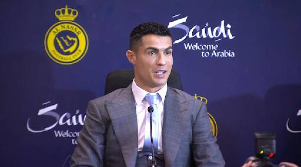 Cristiano Ronaldo dejó varias joyitas en la conferencia de prensa de su presentación con el Al Nassr.