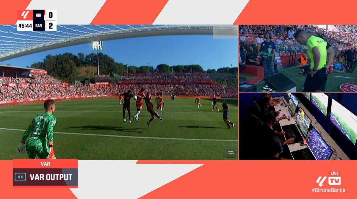 ¿Por qué el VAR anuló el penal por mano de Iñigo?, la bronca de Yamal con jugador del Girona y la polémica expulsión de Ferrán