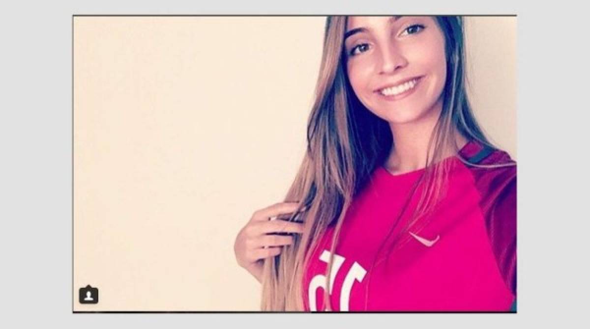 Lisa Goncalves, el 'ángel' del portugues André Gomes