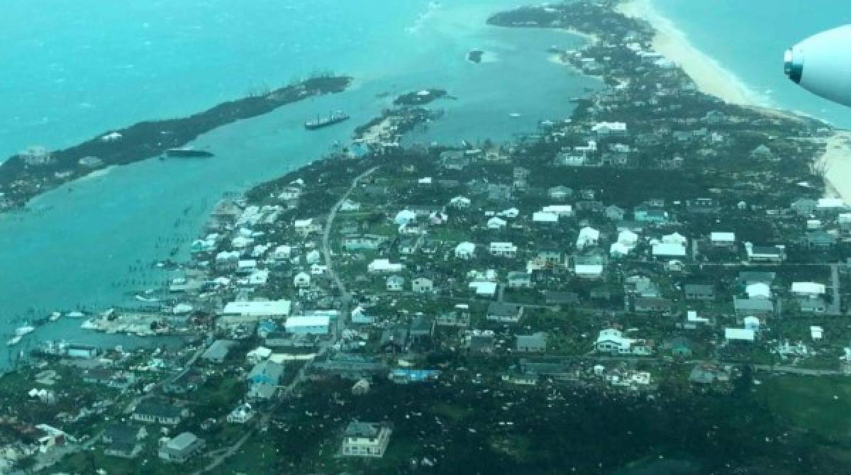 Devastador: Las impactantes imágenes que dejó el huracán Dorian en las Bahamas