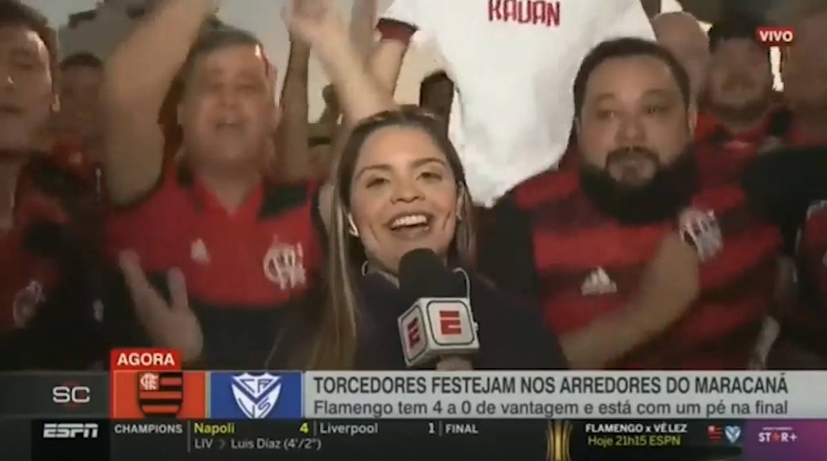 Periodista de ESPN fue acosada en plena transmisión y su agresor termina en la cárcel: el duro relato de lo que sufrió