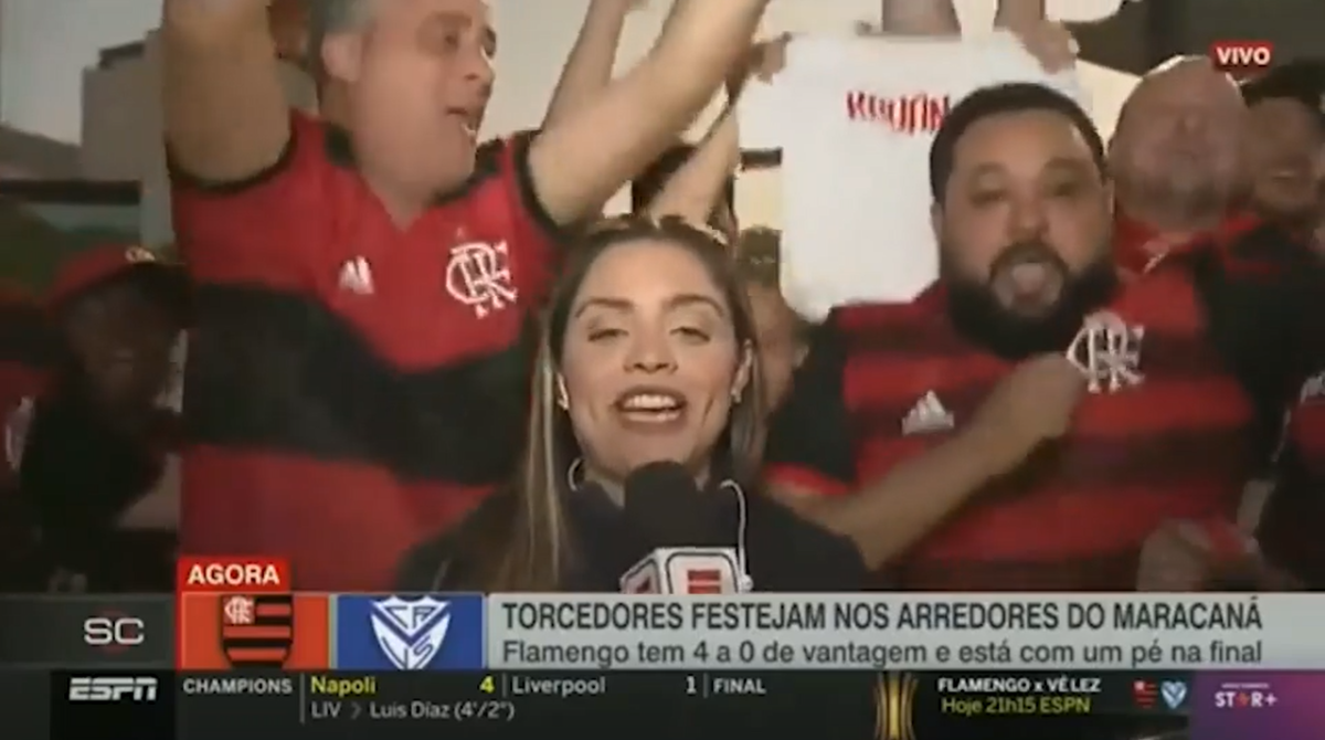 Periodista de ESPN fue acosada en plena transmisión y su agresor termina en la cárcel: el duro relato de lo que sufrió