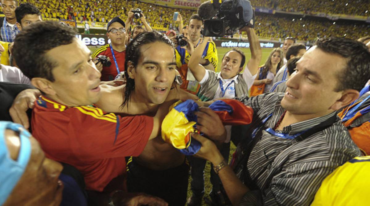 Colombia clasifica a Brasil 2014 de la mano del 'Tigre' Falcao