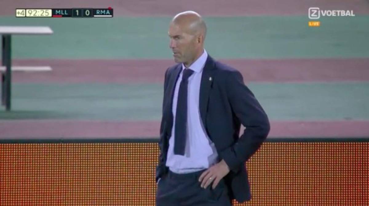 La expectación por Kubo, la seriedad de Zidane y la visita sorpresa en la derrota del Madrid ante Mallorca  