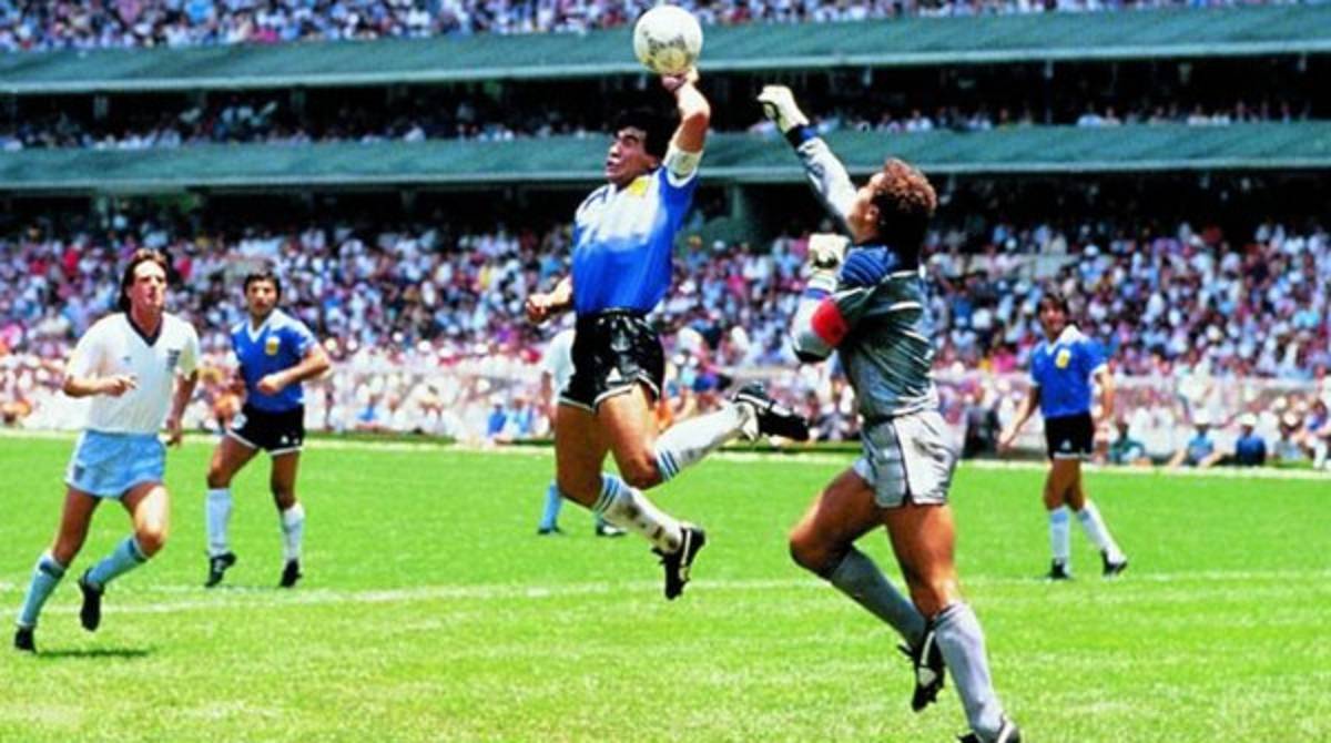La 'Mano de Dios” de Maradona, candidata a patrimonio histórico