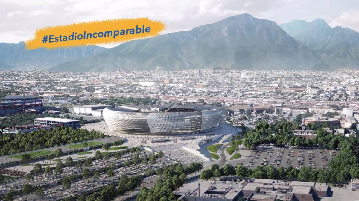 Tendrá cancha retráctil y costará 320 millones de dólares: así luce el mega estadio del Tigres de México