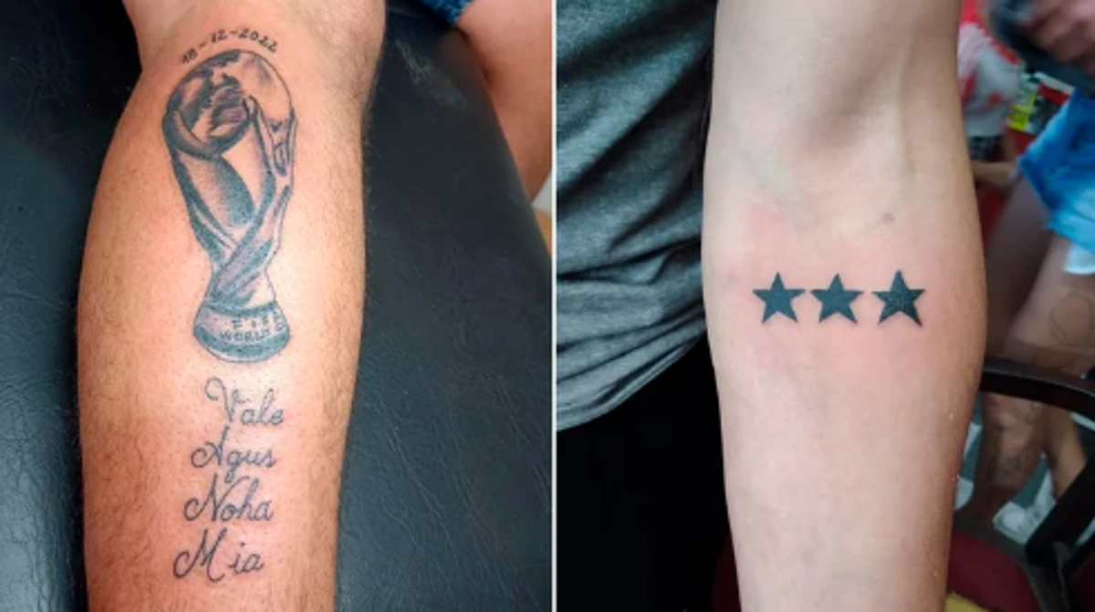 Tremenda locura: los increíbles tatuajes sobre Messi luego de ganar con Argentina el Mundial de Qatar y el ‘‘qué mirás, bobo’’