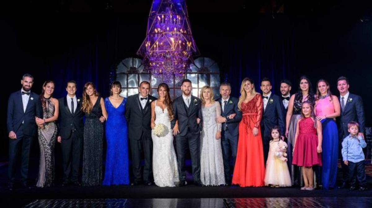 Las fotos más íntimas de la boda de Leo Messi y Antonella Roccuzzo