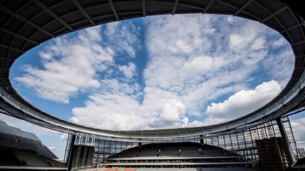 Ekaterimburg Arena, el estadio más raro del Mundial de Rusia 2018