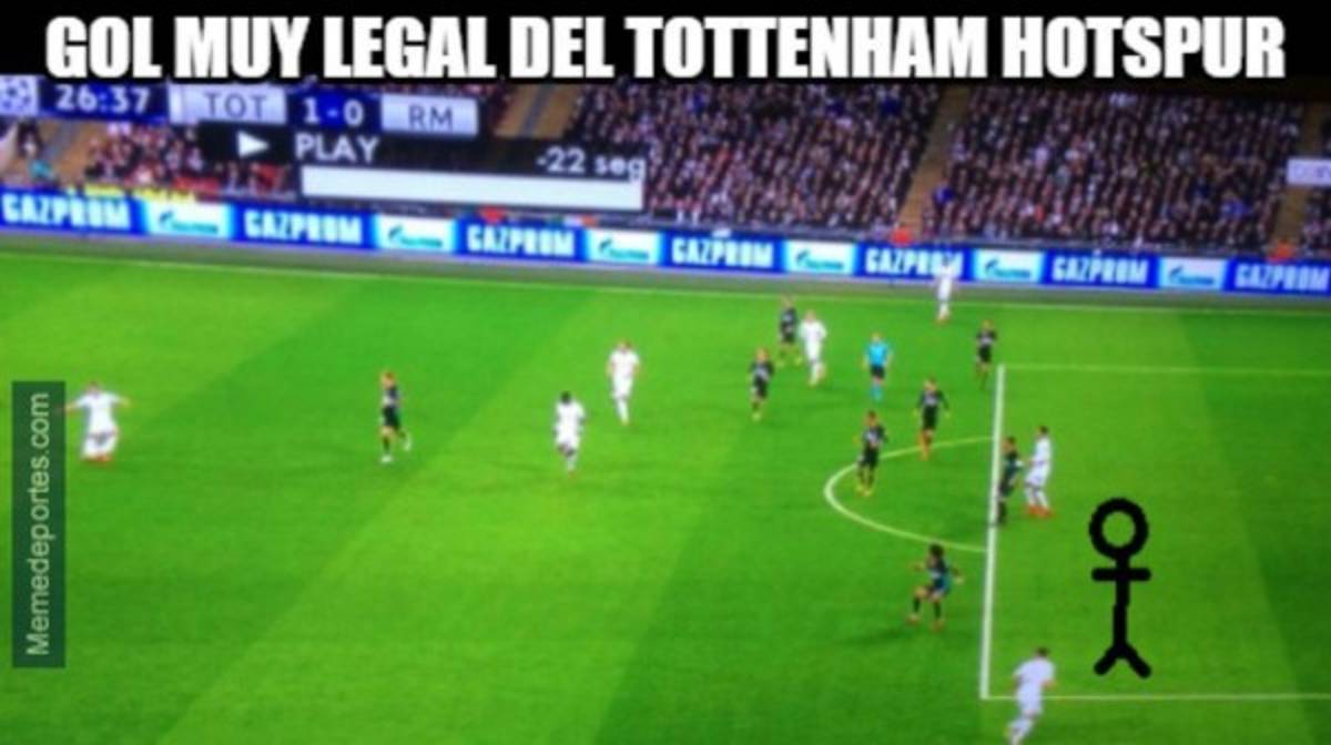 Los memes crucifican al Real Madrid y Cristiano tras derrota ante Tottenham