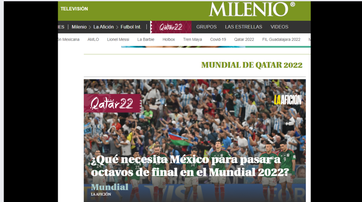 “A ganar y a rezar”, así amanecieron las portadas de los diarios mexicanos previo al juego ante Arabia Saudita