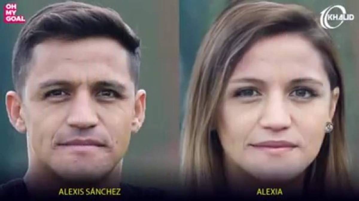 Así se verían las grandes estrellas del fútbol si fuesen mujeres