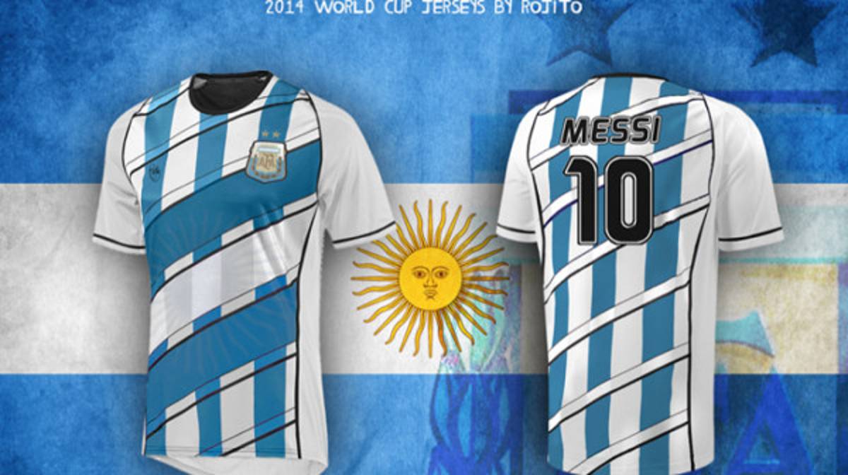 Los exóticos uniformes que proponen para el Mundial