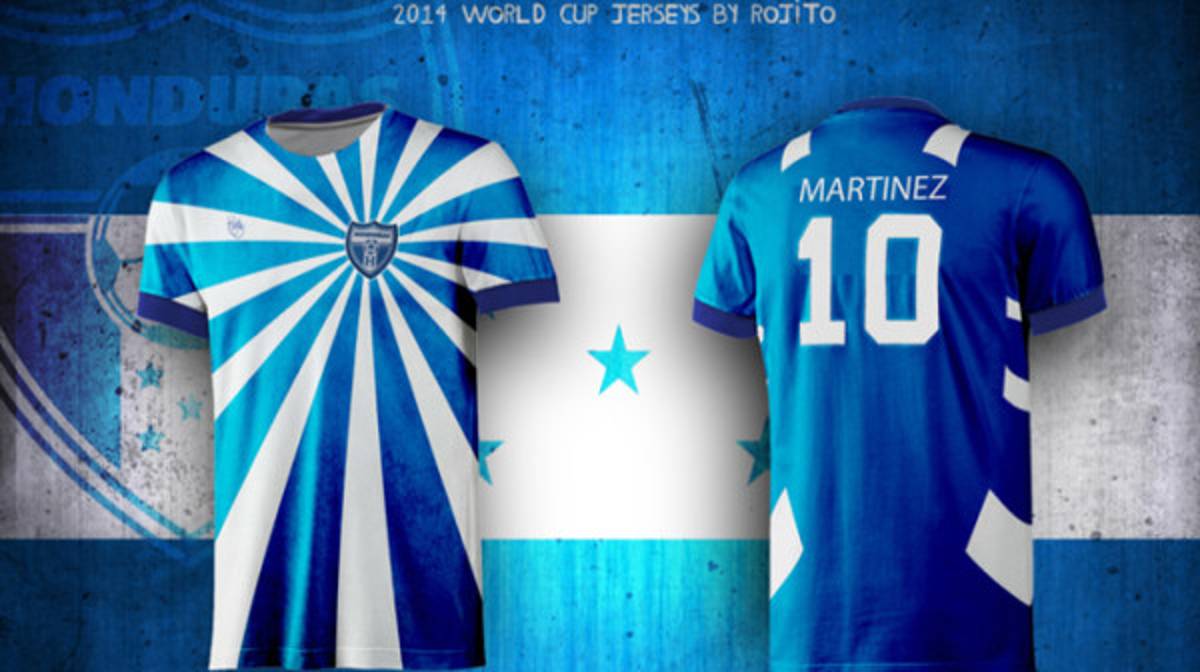 Los exóticos uniformes que proponen para el Mundial