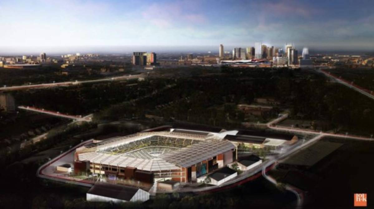 ¡Lujoso! El lindo y costoso estadio que está construyendo el Nashville de la MLS