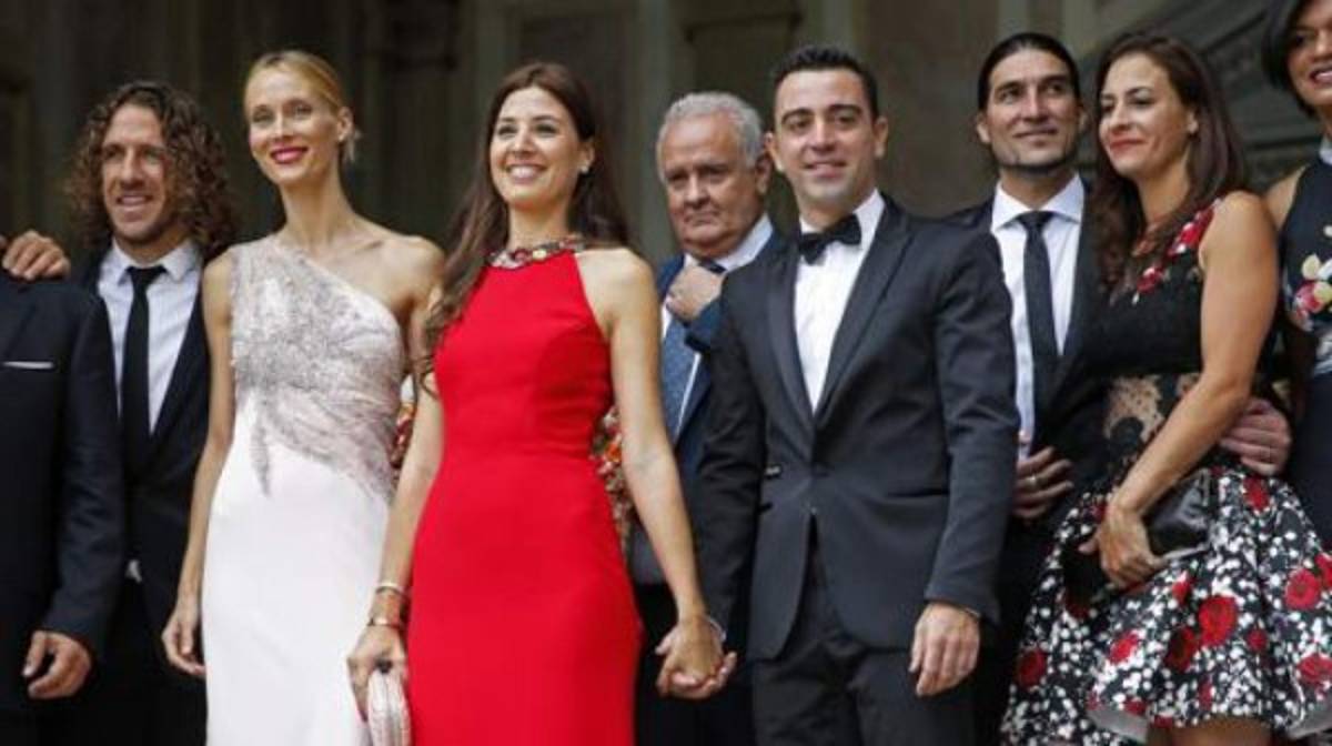Boda de Víctor Valdés estuvo rodeada de ex jugadores del Barcelona