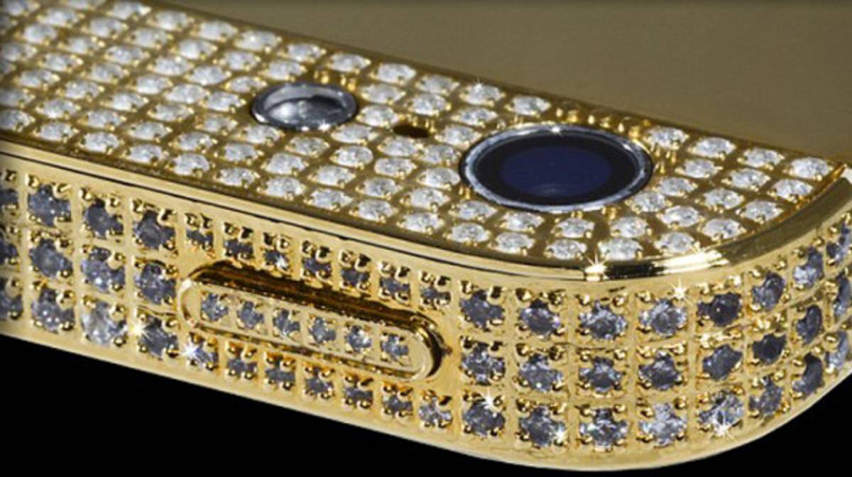 Conocé el iPhone con diamantes que cuesta un millón de dólares