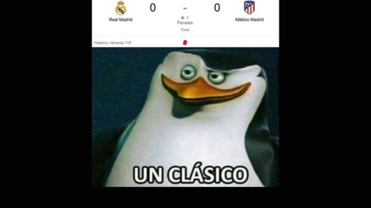 Los divertidos memes que 'trituran' al Atlético tras perder una nueva final contra Real Madrid