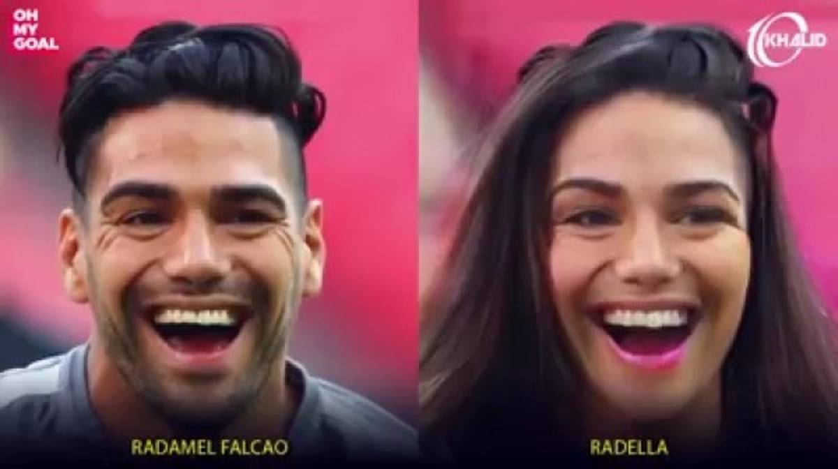 Así se verían las grandes estrellas del fútbol si fuesen mujeres