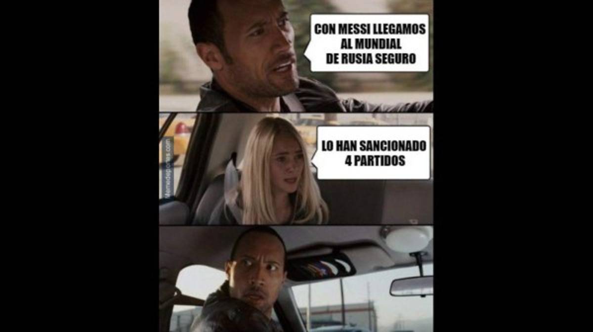 Los divertidos memes tras la caída de Argentina en Bolivia