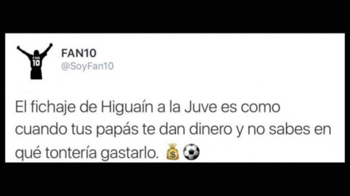 ¡Crueles memes! Primer entrenamiento de Higuaín y así se burlan