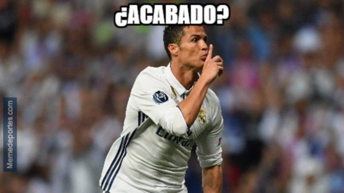 Los memes del triunfo del Madrid ante el Dortmund; CR7 es el protagonista