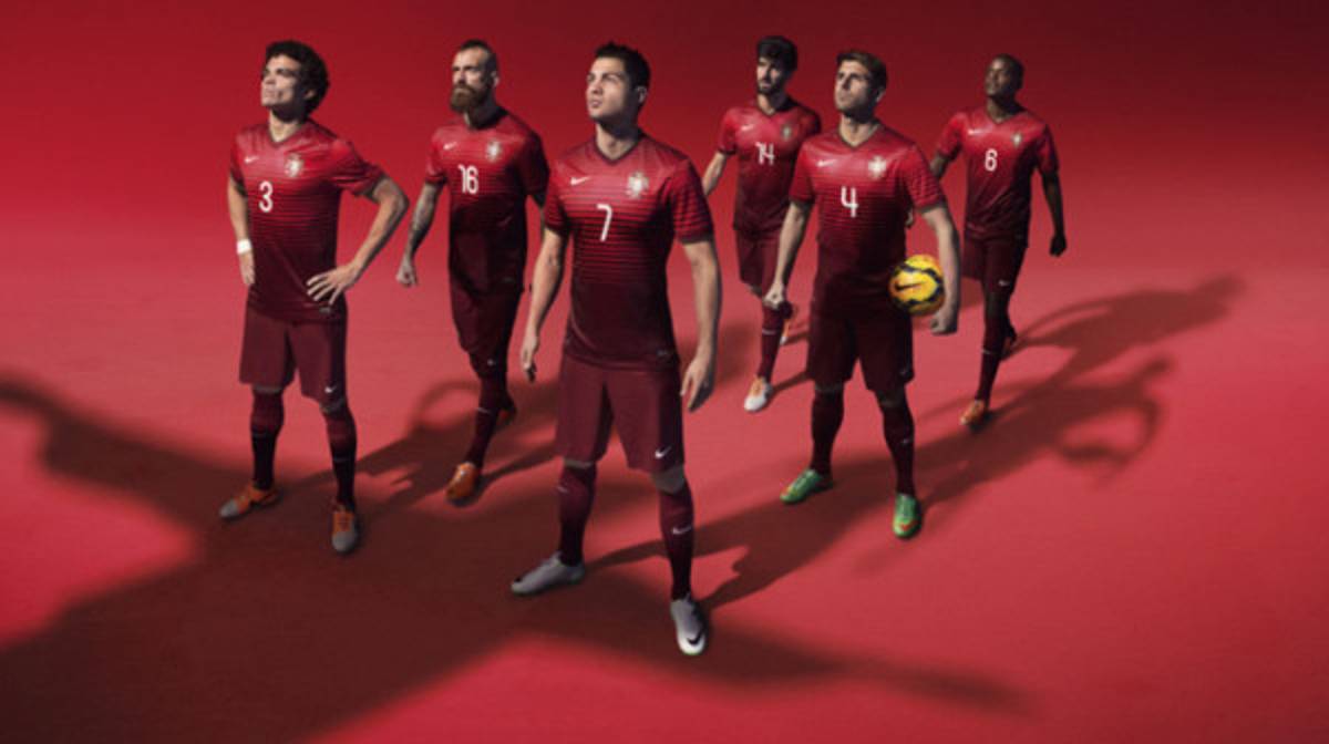 Portugal presenta uniforme para el mundial de Brasil