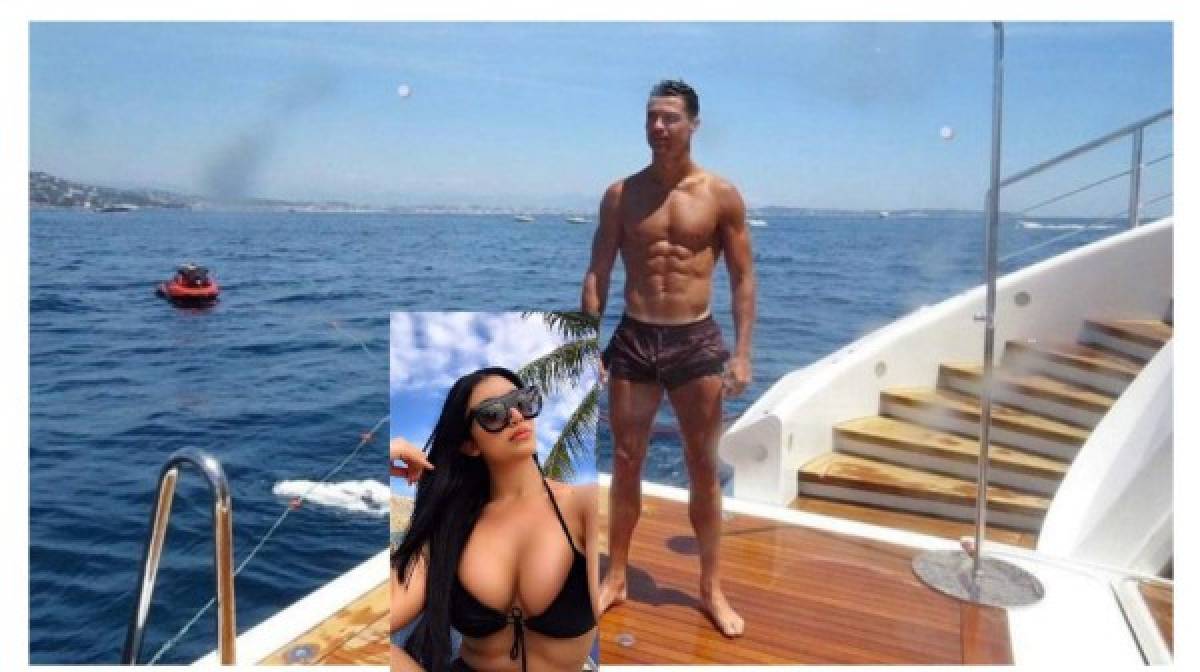 Memes despedazan a Cristiano Ronaldo por su última foto en sus vacaciones con Georgina Rodríguez