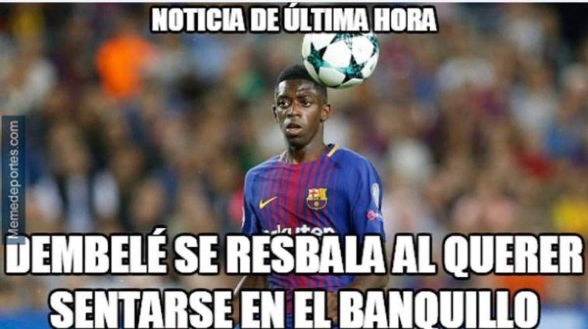 Los memes humillan a Dembelé tras su nueva lesión en Barcelona y hasta Bale es tendencia