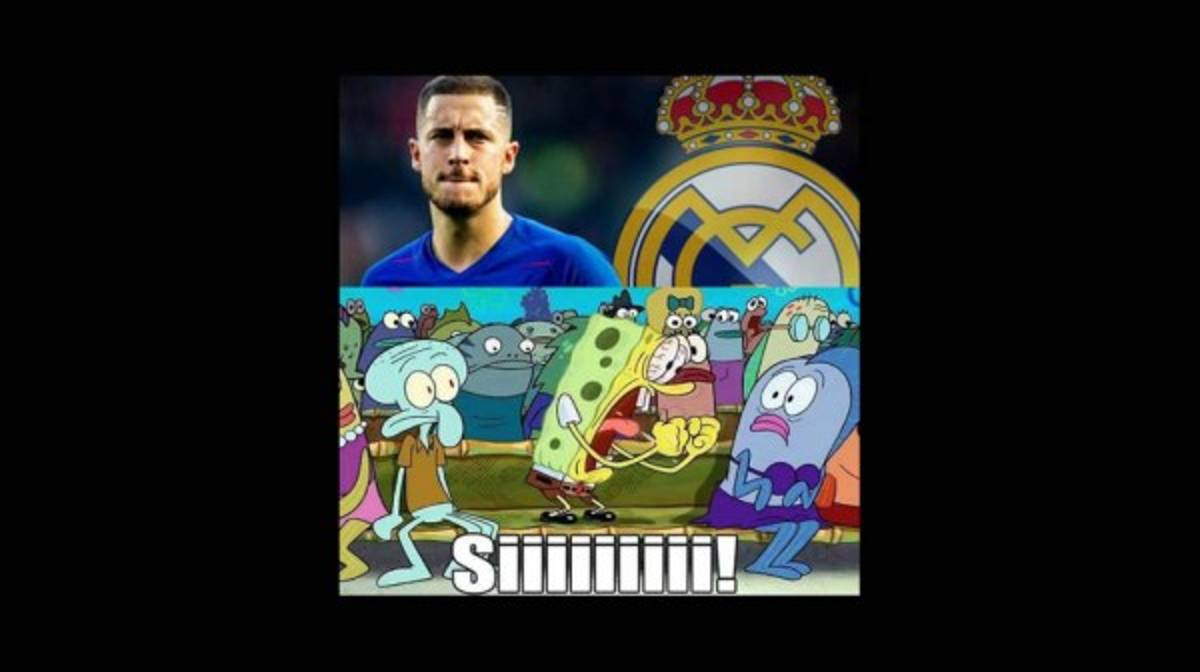 ¡Para morir de risa! Los memes de la presentación de Eden Hazard con el Real Madrid