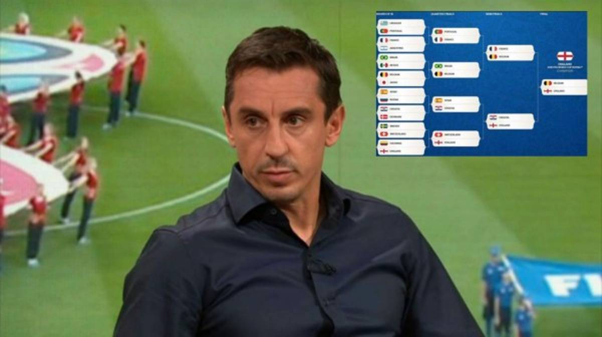 El ex defensa del Manchester United que acertó casí todos los cruces del Mundial