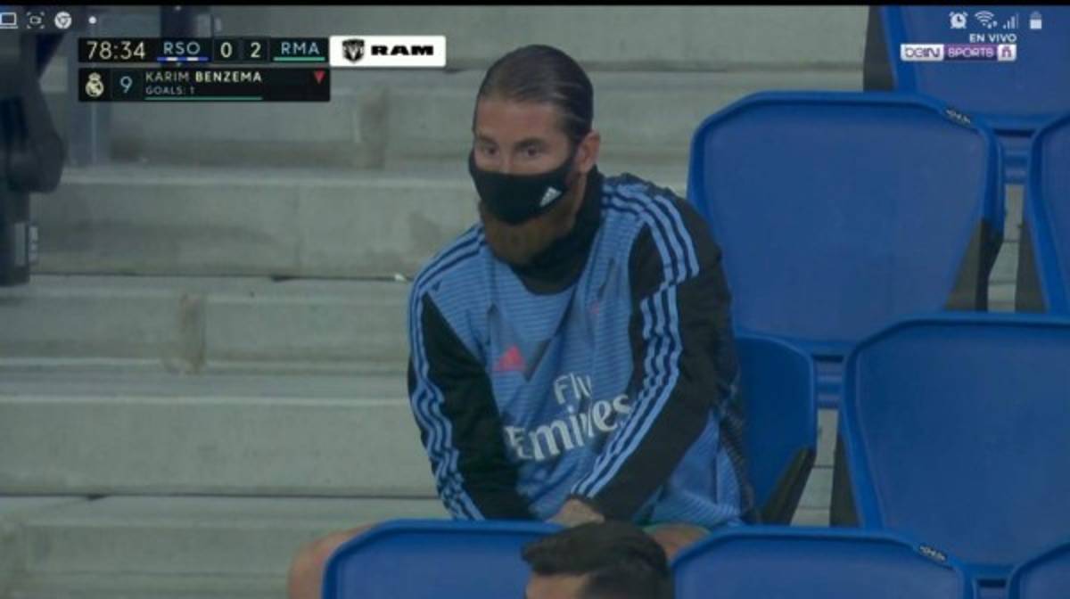 Duro regreso de James Rodríguez, la amargura de Ramos y Real Madrid nuevo líder en España