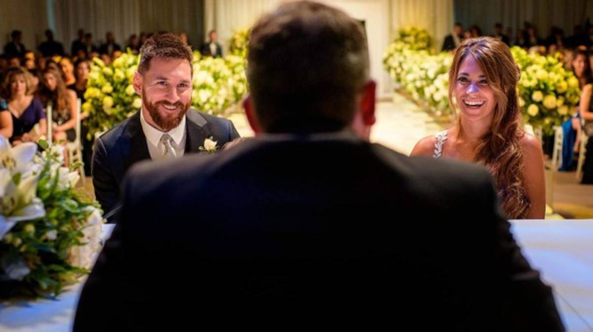 Las fotos más íntimas de la boda de Leo Messi y Antonella Roccuzzo