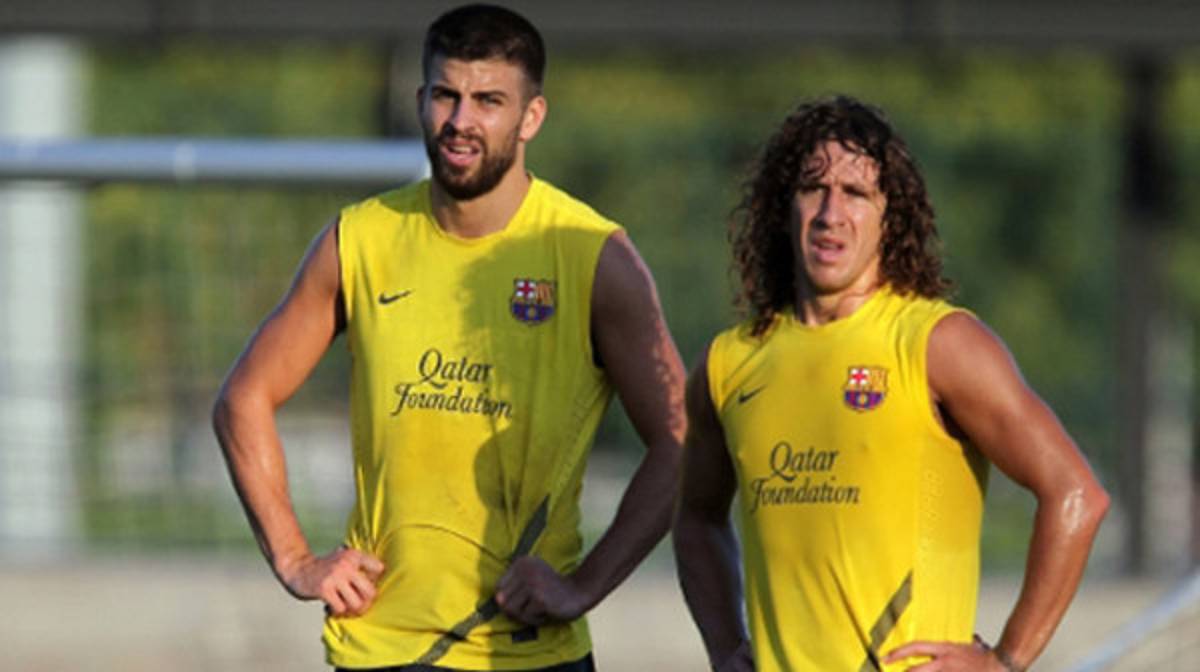 Emotivo mensaje de Pique a Puyol: 'Gracias por todo, Puyi”
