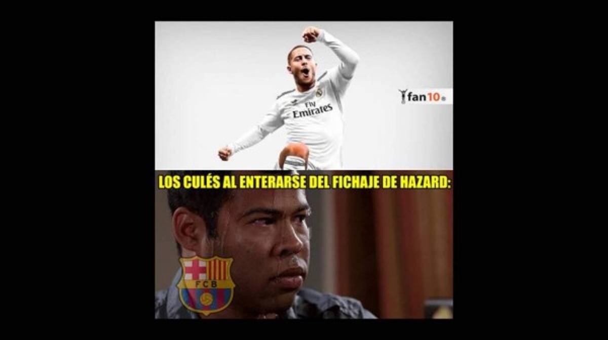 ¡Para morir de risa! Los memes de la presentación de Eden Hazard con el Real Madrid