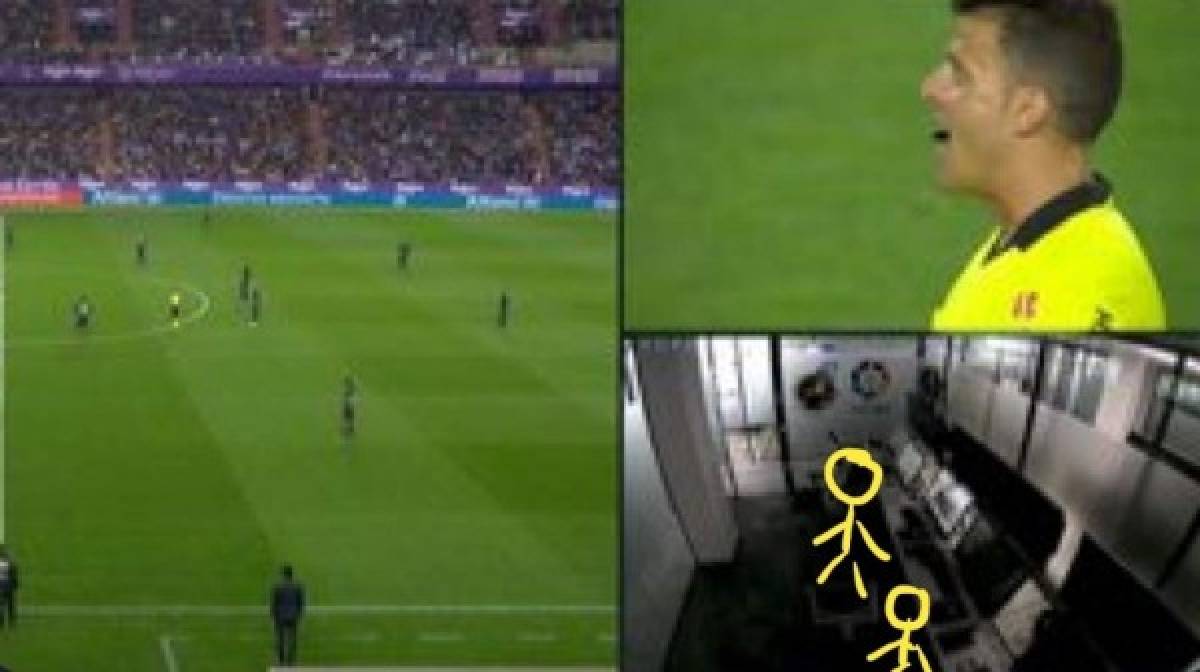 Los memes liquidan al Real Madrid y Florentino Pérez por dominar el VAR en La Liga