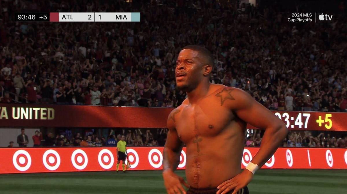 El dolor de Messi tras caer en el último minuto y el que se ‘desnudó’ en el triunfo del Atlanta United ante el Inter Miami