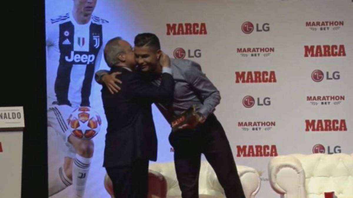 Fotos: Cristiano Ronaldo y el beso de Florentino Pérez; Georgina se roba los suspiros