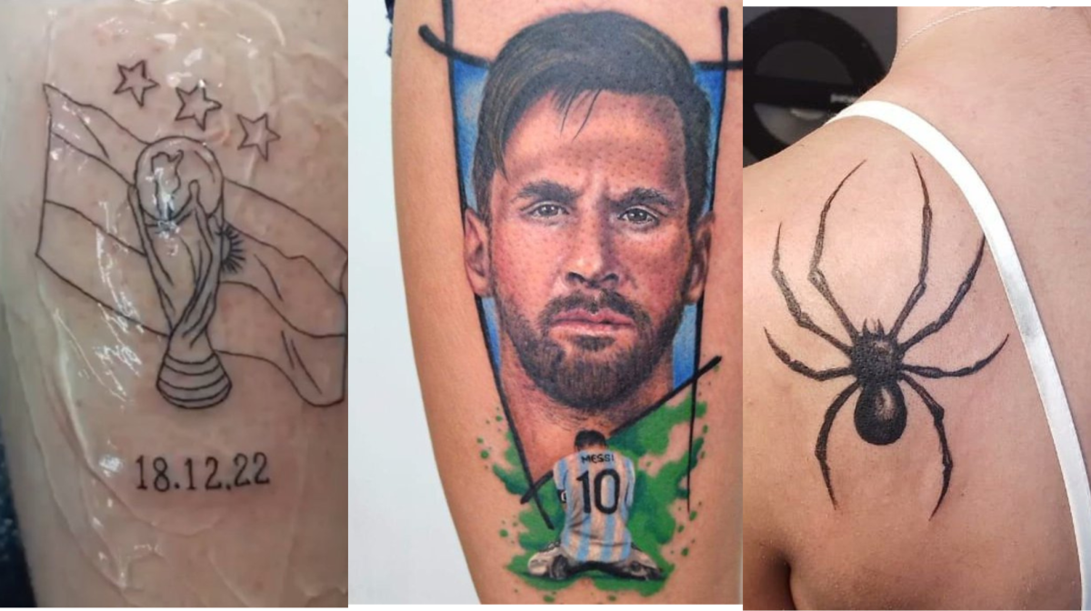 Tremenda locura: los increíbles tatuajes sobre Messi luego de ganar con Argentina el Mundial de Qatar y el ‘‘qué mirás, bobo’’