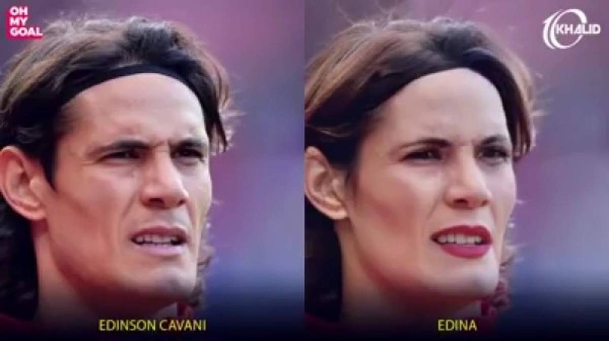 Así se verían las grandes estrellas del fútbol si fuesen mujeres