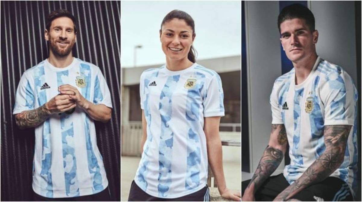 'Parece chaleco de perros': Tildan de horrible la polémica nueva camisa de Messi y Argentina para 2021  