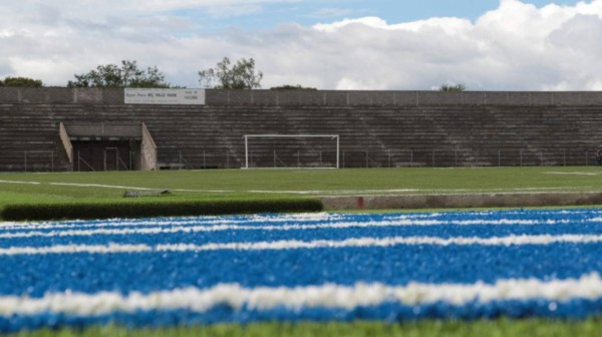 ¡Quedó espectacular¡ Autoridades entregan remodelado el estadio Roberto Suazo Córdoba de La Paz