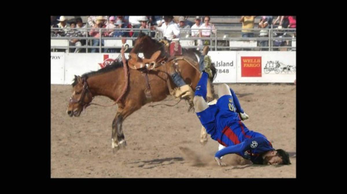 ¡No paran las burlas a Messi! Los mejores memes de su caída ante la Juventus