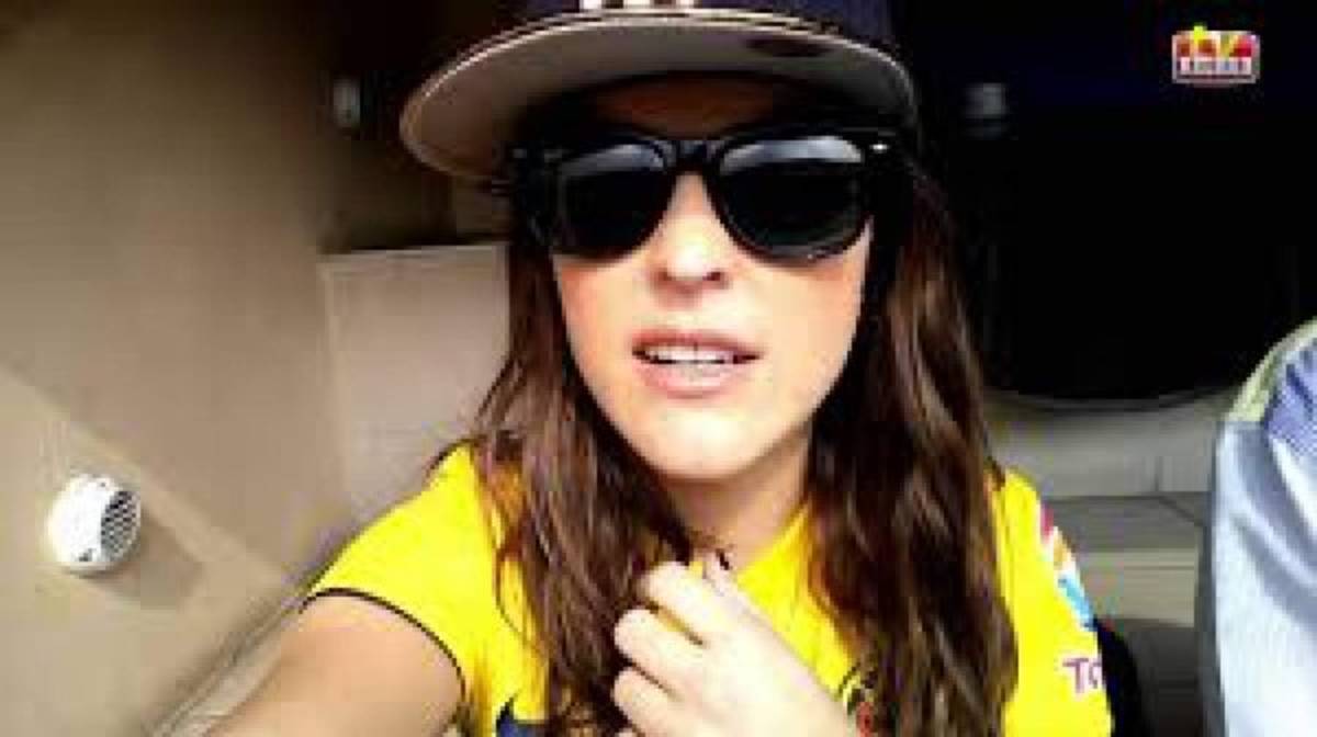 Patty López, la periodista mexicana hincha del América