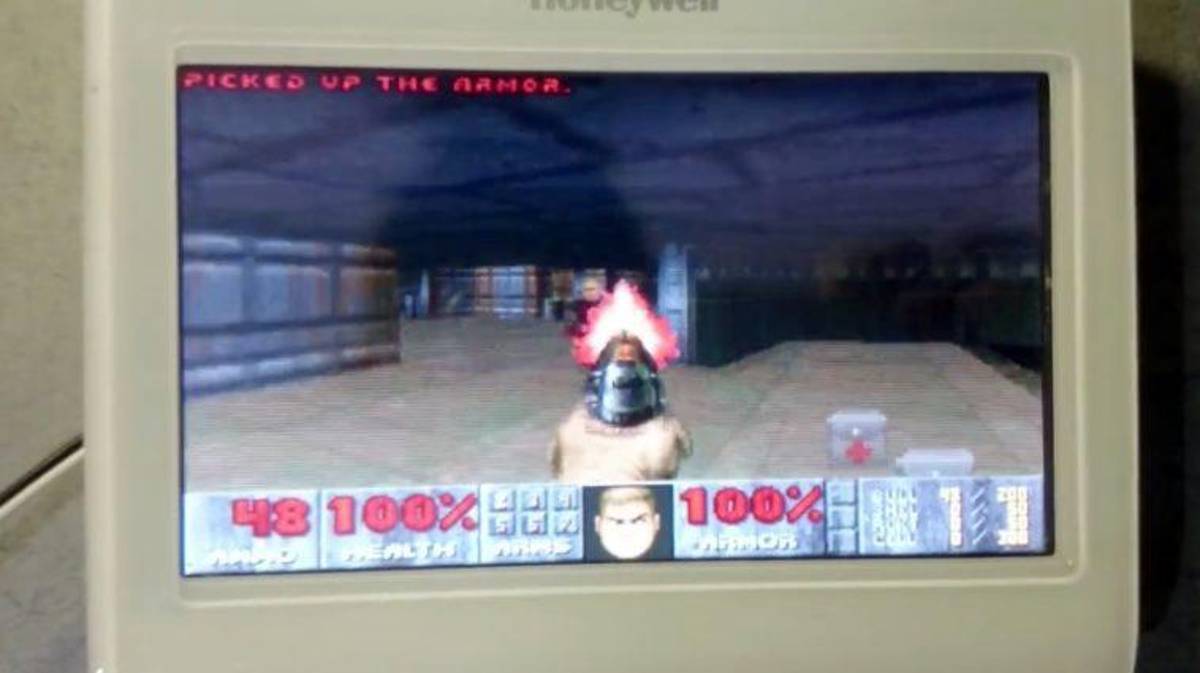 Top 10 lugares de locura en los que se ha logrado reproducir y jugar el clásico Doom de 1993