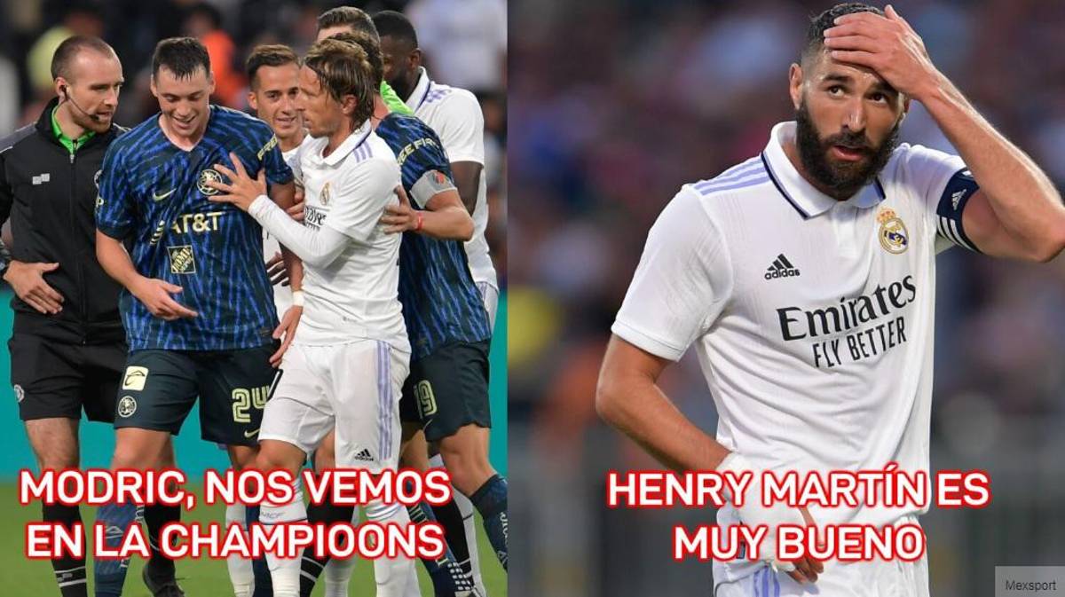 “América, vete a Europa”: Estos son los jocosos memes que dejó el empate de las Águilas contra Real Madrid