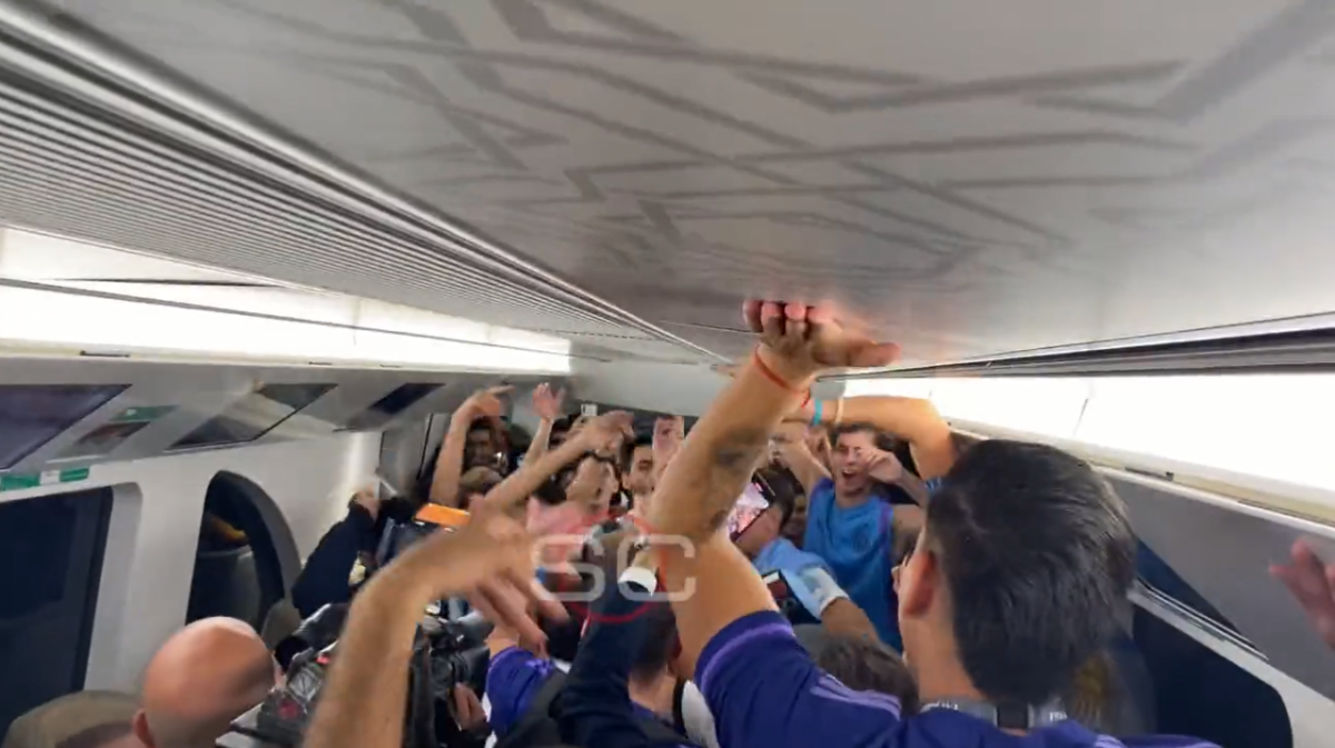 ¡Vibrante previa! Un mono predijo el ganador del Argentina - Croacia y vuelan la camiseta más grande del mundo