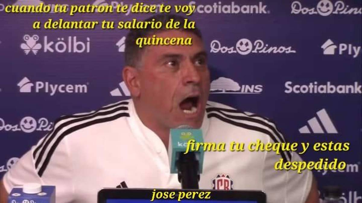 En Costa Rica destrozan con memes a Luis Fernando Suárez tras su despido como técnico de la selección